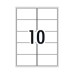 Compatible L7173-100 A4 Sheets 10 Labels per Sheet 99.1mm x 57mm