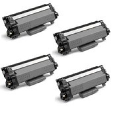 4 Pack - Compatible TN2510XL x 3 + DR2510 x 1 Toner/Drum Multipack for Brother Printers