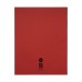 RHINO A3+ Exercise Book 40 Page Red Plain (Pack of 30) (Pack of 30)