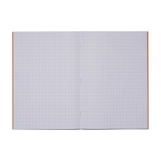 RHINO A4 Exercise Book 48 Page, Orange, S10 (Pack of 10)