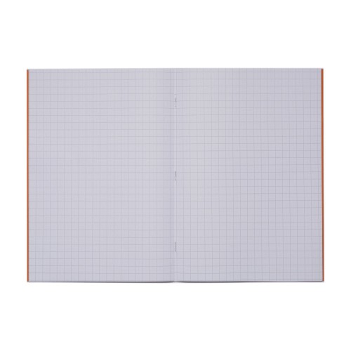 RHINO A4 Exercise Book 48 Page, Orange, S10 (Pack of 10)