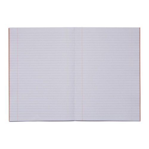RHINO A4 Exercise Book 64 Page, Orange, F8M (Pack of 10)