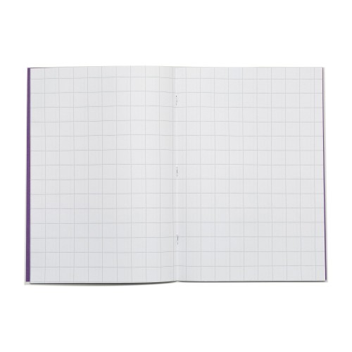 RHINO A4 Exercise Book 64 Page, Purple, S20 (Pack of 10)