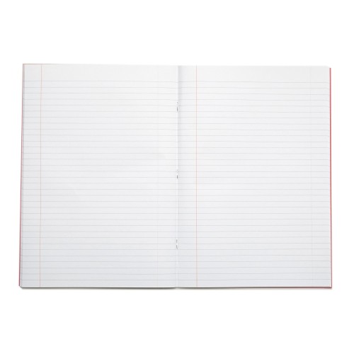 RHINO A4 Exercise Book 64 Page, Red, F8M (Pack of 50)