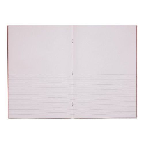 RHINO A4 Exercise Book 64 Page, Red, TB/F8 (Pack of 10)
