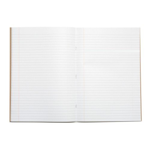 RHINO A4 Exercise Book 64 Page, Buff, F8M (Pack of 10)
