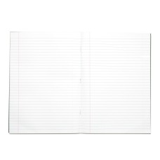 RHINO A4 Exercise Book 80 Page, Dark Green, F8M (Pack of 10)