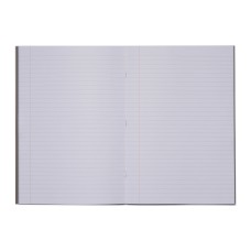 RHINO A4 Exercise Book 80 Page, Grey, F8M (Pack of 10)