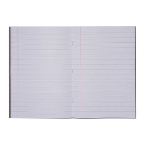 RHINO A4 Exercise Book 80 Page, Grey, F8M (Pack of 10)