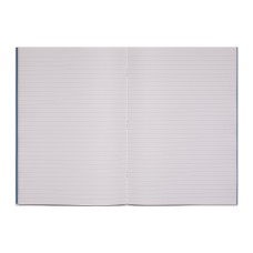 RHINO A4 Exercise Book 80 Page, Light Blue, F8 (Pack of 10)