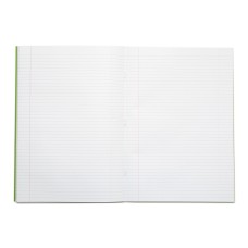 RHINO A4 Exercise Book 80 Page, Light Green, F6M (Pack of 10)