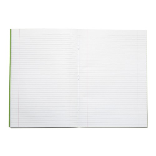 RHINO A4 Exercise Book 80 Page, Light Green, F6M (Pack of 10)