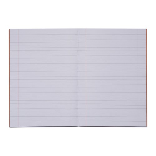 RHINO A4 Exercise Book 80 Page, Orange, F8M (Pack of 50)