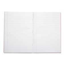 RHINO A4 Exercise Book 80 Page, Pink, F8M (Pack of 10)