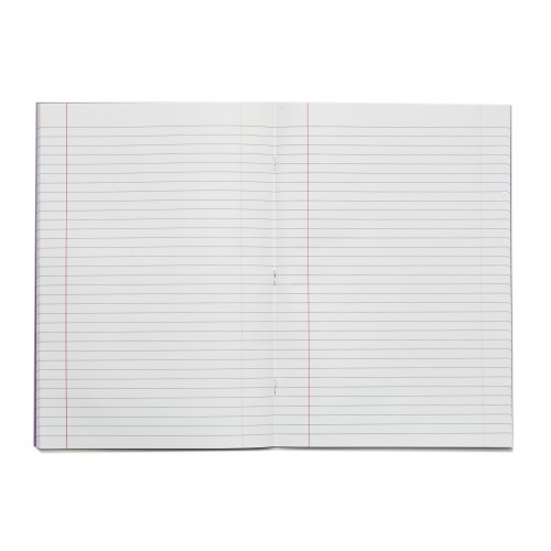 RHINO A4 Exercise Book 80 Page, Purple, F8M (Pack of 50)
