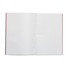 RHINO A4 Exercise Book 80 Page, Red, S5 (Pack of 10)