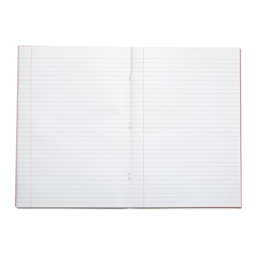 RHINO A4 Exercise Book 80 Page, Red, F8M (Pack of 50)