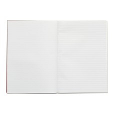 RHINO A4 Exercise Book 80 Page, Red, F8/B (Pack of 10)