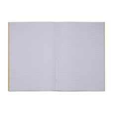 RHINO A4 Exercise Book 80 Page, Yellow, S10 (Pack of 10)