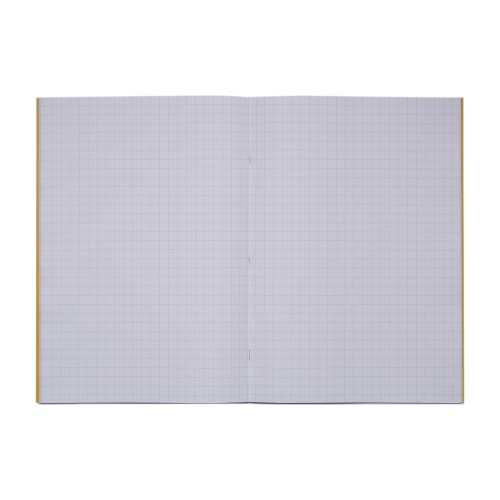 RHINO A4 Exercise Book 80 Page, Yellow, S10 (Pack of 10)