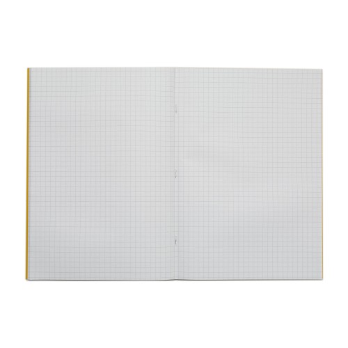RHINO A4 Exercise Book 80 Page, Yellow, S7 (Pack of 10)