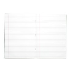 RHINO A4 Exercise Book 64 Page, Dark Green, F8M (Pack of 10)