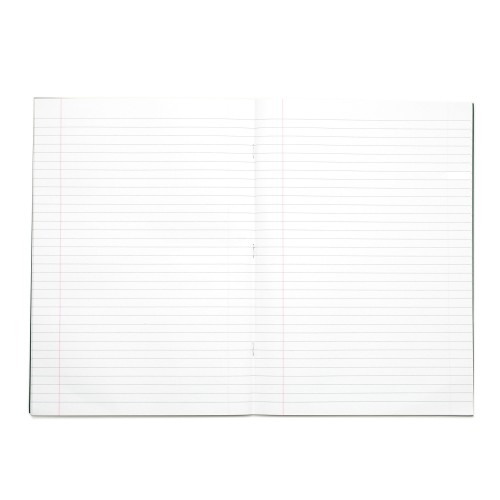 RHINO A4 Exercise Book 64 Page, Dark Green, F8M (Pack of 10)