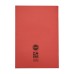 RHINO A4 Special Exercise Book 48 page, Red with Cream Tinted Paper, F8M (Pack of 10)