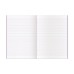 RHINO A4 Learn To Write Book 40 Page, Purple, Narrow-Ruled LTW4B:15R (Pack of 100)