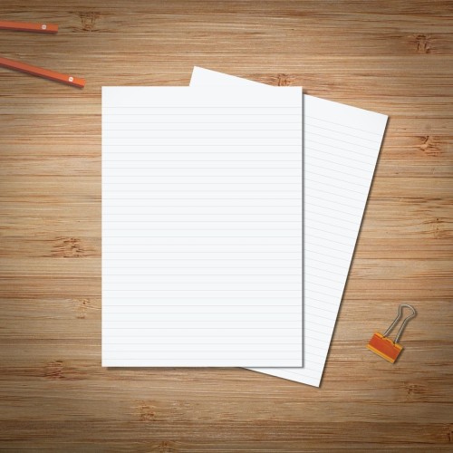 Memo Everyday A4 Pad Ruled Feint 80 Leaf Pack of 10