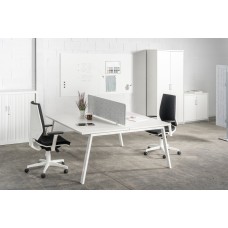 ROCADA SKINWHITEBOARD Dry-Wipe Board with Magnetic Lacquered Surface 100x100cm - White