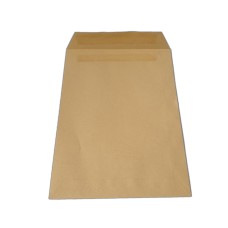 C5 Envelopes Window Self Seal 90gsm Manilla (Pack of 500)