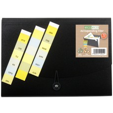 A4 50% Recycled 13 Pocket Expanding File - Single