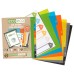 A4 50% Recycled Wide Index File Dividers - 1 Set of 6