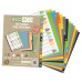 A4 50% Recycled Index File Dividers - 1 Set of 12