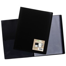A4 100% Recycled 100 Pocket Flexicover Display Book - Single