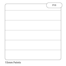 VEP051-15-4: RHINO A4 Exercise Paper 500 Leaf  F15 (Pack of 5)
