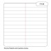 RHINO A6+ Vocabulary Exercise Book 48 Page, Yellow, F7CM (Pack of 10)
