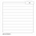 RHINO 8 x 6.5 Exercise Book 48 Page, Red, F8 (Pack of 10)