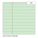 RHINO A4 Special Refill Pad 50 Leaf, Green Tinted Paper, F8M (Pack of 6)