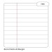 RHINO 13 x 9 A4+ Oversized Exercise Book 48 Page, Dark Blue, F8M (Pack of 10)
