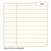 RHINO A4 Special Exercise Book 48 page, Red with Cream Tinted Paper, F8M (Pack of 10)