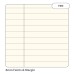 RHINO A4 Special Refill Pad 50 Leaf, Cream Tinted Paper, F8M (Pack of 6)
