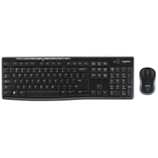 Logitech Wireless Combo MK270 keyboard Mouse included USB QWERTY English Black 920-004523