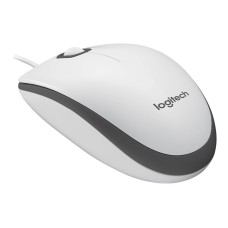 Logitech Mouse M100 White USB 910-006764