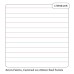 RHINO 6 x 8 Learn to Write Book 32 Page, Red, Wide-Ruled LTW6B:20R (Pack of 100)