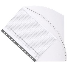 Exacompta Mylar Printed 160 GSM Indices A4 31 Part, 1 to 31 Numbered Tabs