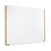 ROCADA NATURAL Whiteboard with Magnetic Dry Wipe Surface 75X115cm - Oak