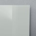 Wall Mounted Magnetic Glass Board 1500x1000x18mm - Grey