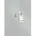 Wall Mounted Magnetic Glass Board 1500x1000x18mm - Grey